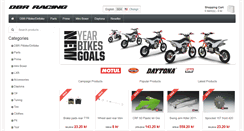 Desktop Screenshot of dbr-pitbikes.se